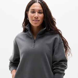 Women's Athleta Forever Fleece Quarter-Zip Pullover